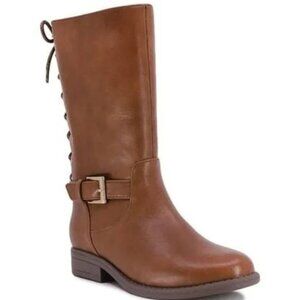 Brand New Girls Brown Riding Boots - Size 3